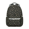 thumbnail image 1 of Celestial Gothic Backpack for Student Waterproof Scratch-Resistant Composite Oxford Cloth with Cosmic Sunburst and Moon Print, Breathable Foam Padding, Adjustable Straps, 1 of 5