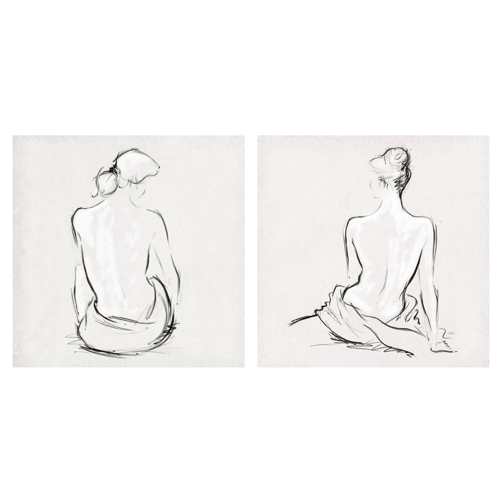 Celestial I & II Detail by Jane Hartley Set of Canvas Art Prints