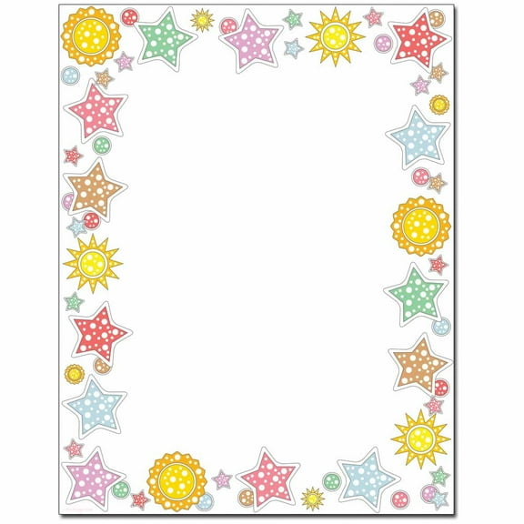 Celestial Letterhead Laser & Inkjet Printer Paper, 100 Sheets
