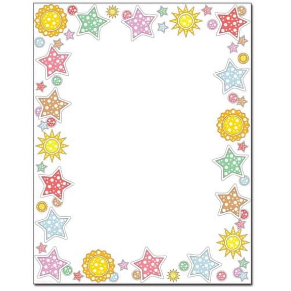Celestial Letterhead Printer Paper, 25 Sheets