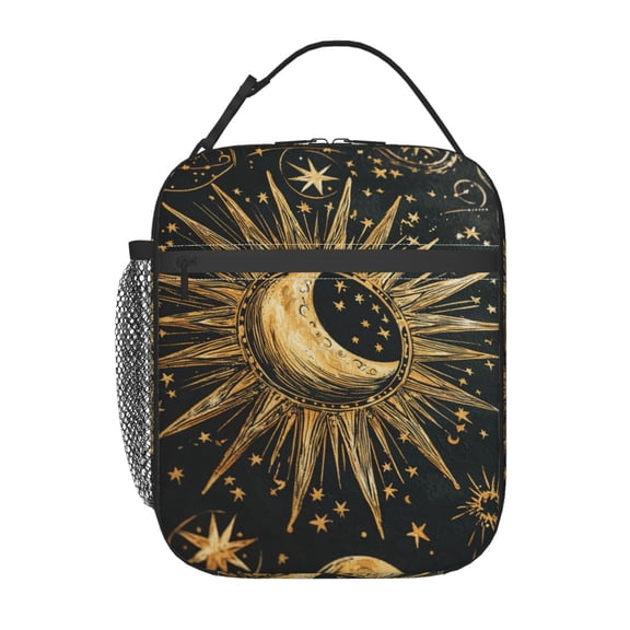 Celestial Lunch Box Reusable Portable Lunch Bag Tote Bag for Work Picnic Hiking