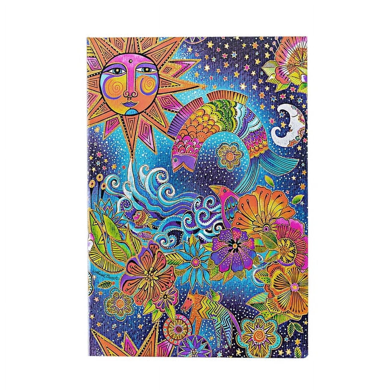 Paperblanks Celestial Magic Whimsical Creations Sketchbooks Grande Sketchbook Elastic Band 112 Pg 200 GSM