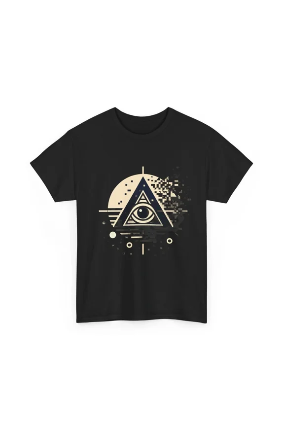 Celestial Mystic Eye Art Print Universe Aesthetic Apparel Unisex T-Shirt, up to Size 5XL