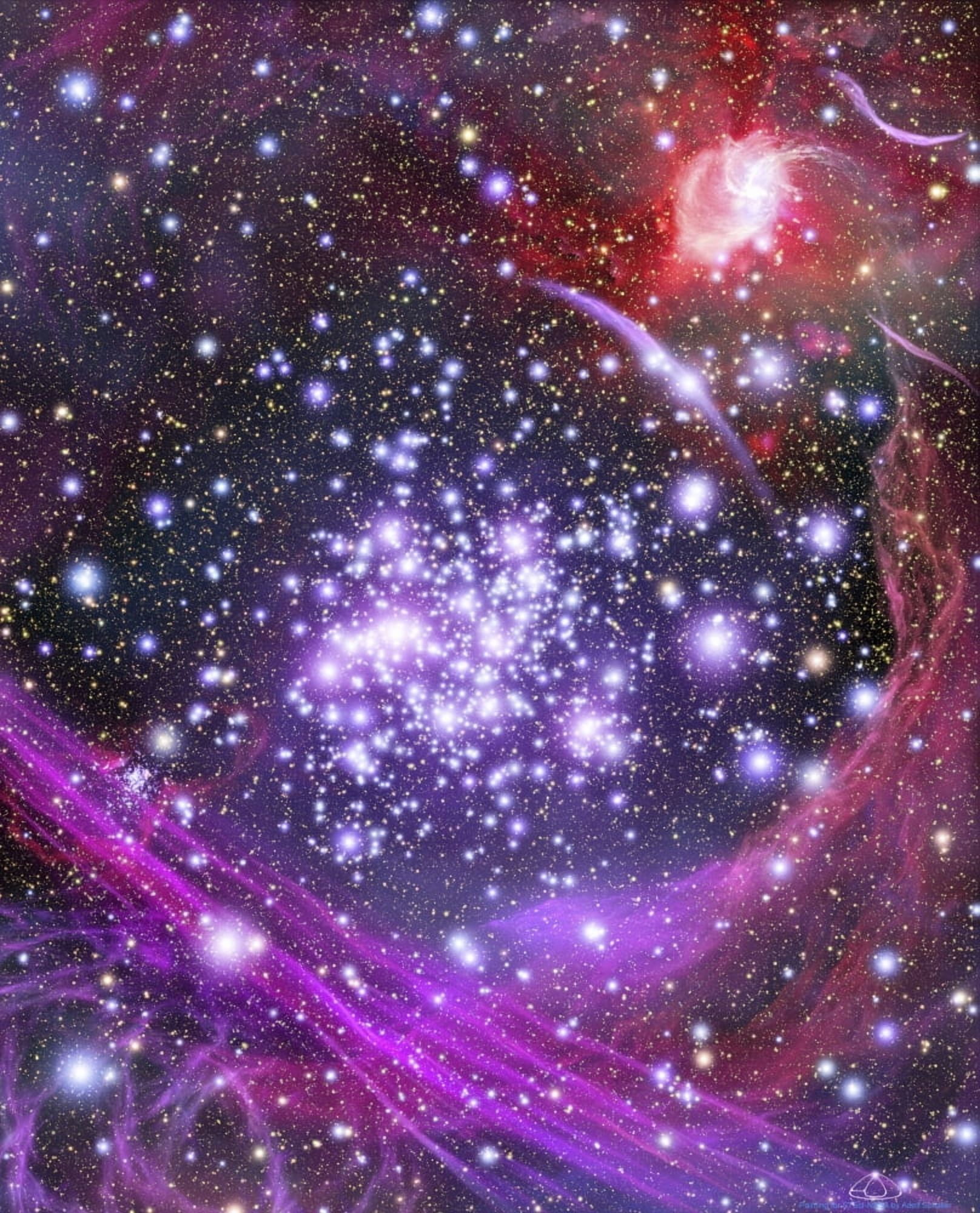 Celestial Objects Canvas Art - Steve Nagy Design Pics (12 x 16)