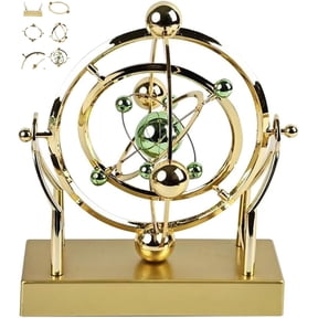 Celestial Orbit Perpetual Motion Pendulum, Perpetual Motion Machine Kinetic Art, Perpetual Motion Celestial Orbit Desktop Decor Model, Creative Home Rotary Decoration, Astronomy Decor