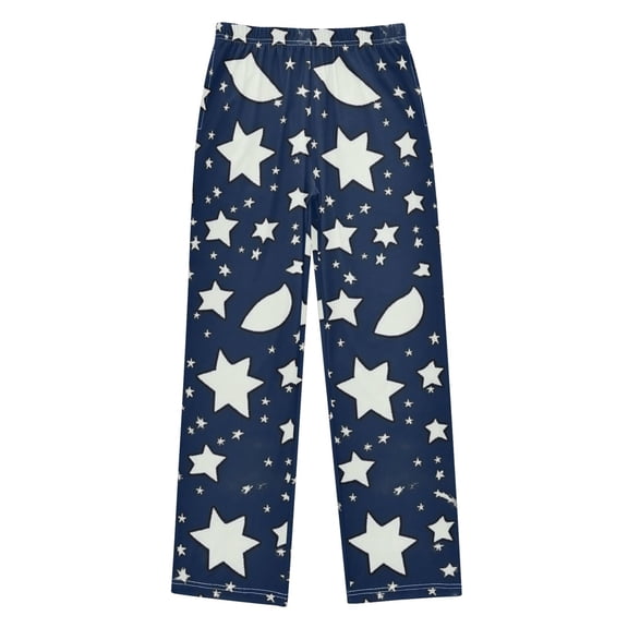 Celestial Patterns Design Pajama Pants Soft Lightweight Lounge Pants Bottoms Sleep Pants Warm Comfy