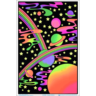 Unicorn Black Light Poster - 23 X 35