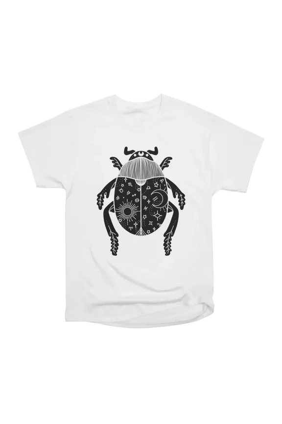 Celestial Scarab T-Shirt Tee Gift For Him Merch For Her Apparel For Friend