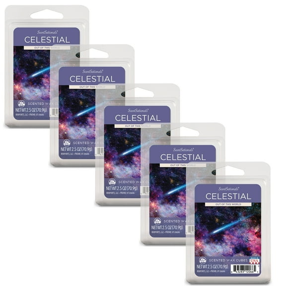 Celestial Scented Wax Melts, ScentSationals, 2.5 oz (5-Pack)
