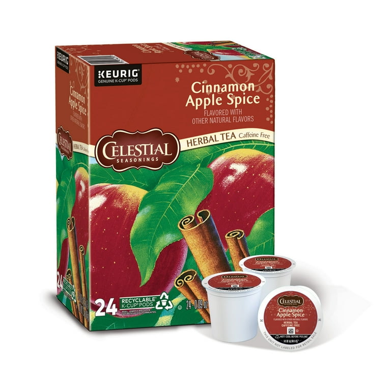 Celestial Seasonings Apple Cinnamon Spice Herbal Tea, 24 K Celestial Seasonings Apple Cinnamon Spice Herbal Tea, 24 K