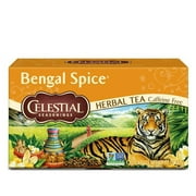 (4 pack) Celestial Seasonings Bengal Spice Herbal Tea Bags, 20 Count