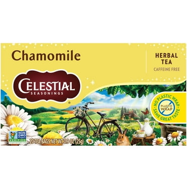 Celestial Seasonings Chamomile Caffeine-Free Herbal Tea Bags (20 Count)