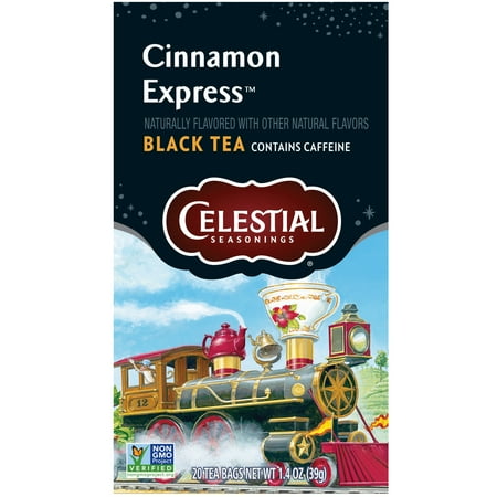 Celestial Seasonings Cinnamon Express Black Tea Bags (20 Count)