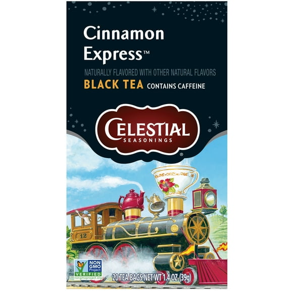 Celestial Seasonings Cinnamon Express Black Tea Bags (20 Count)