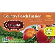 Celestial Seasonings Country Peach Passion Caffeine-Free Herbal Tea Bags (20 Count)