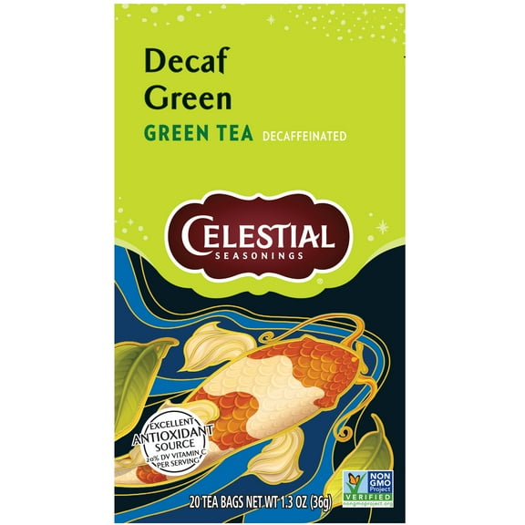Celestial Seasonings Decaffeinated Green Tea Bags (20 Count)