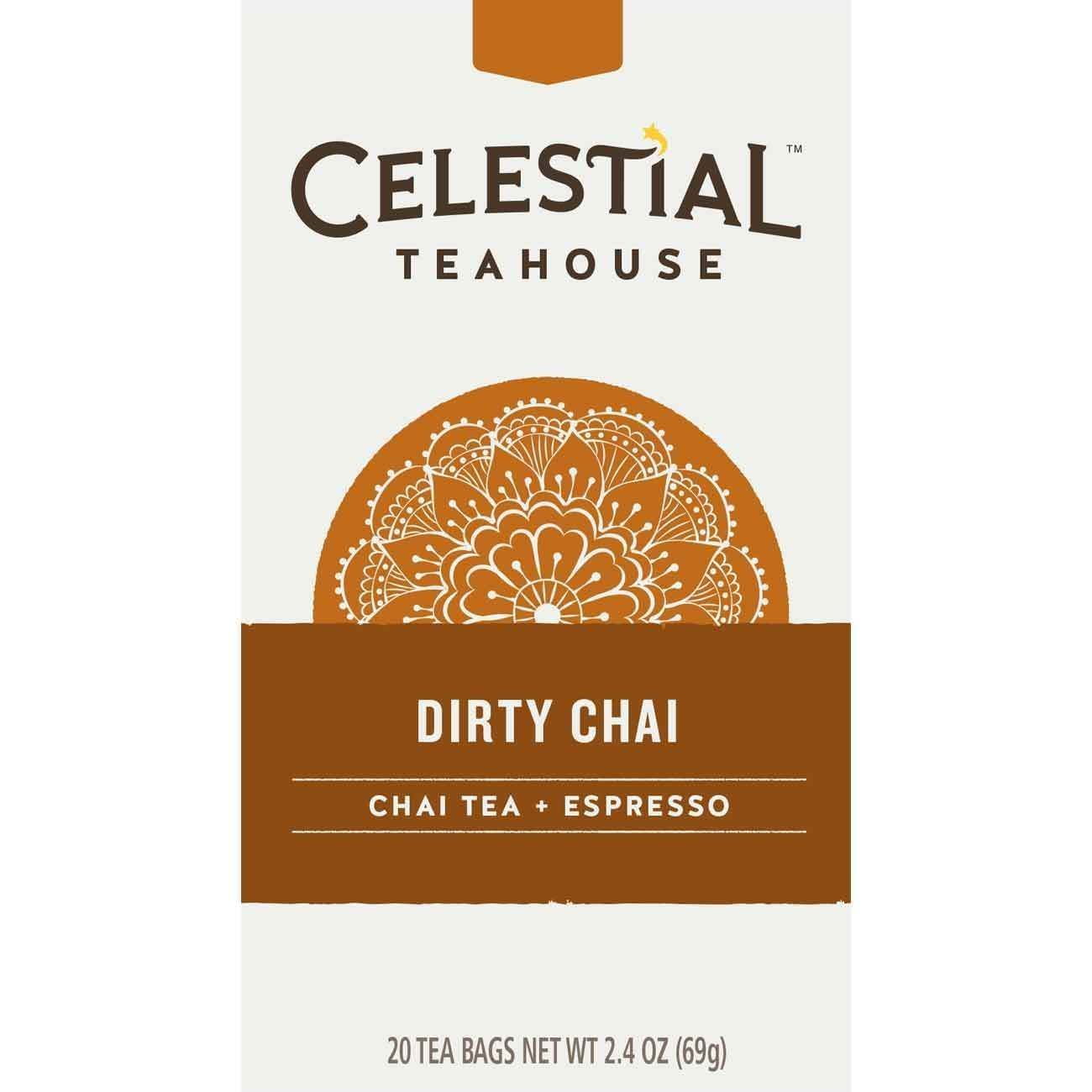 Celestial Seasonings Dirty Chai, 20 Count