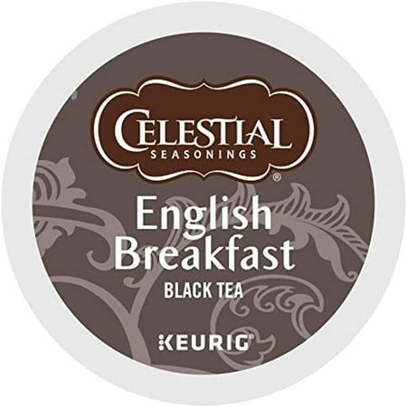 Celestial Seasonings English Breakfast Tea Single-Serve K-Cups, Box Of 24