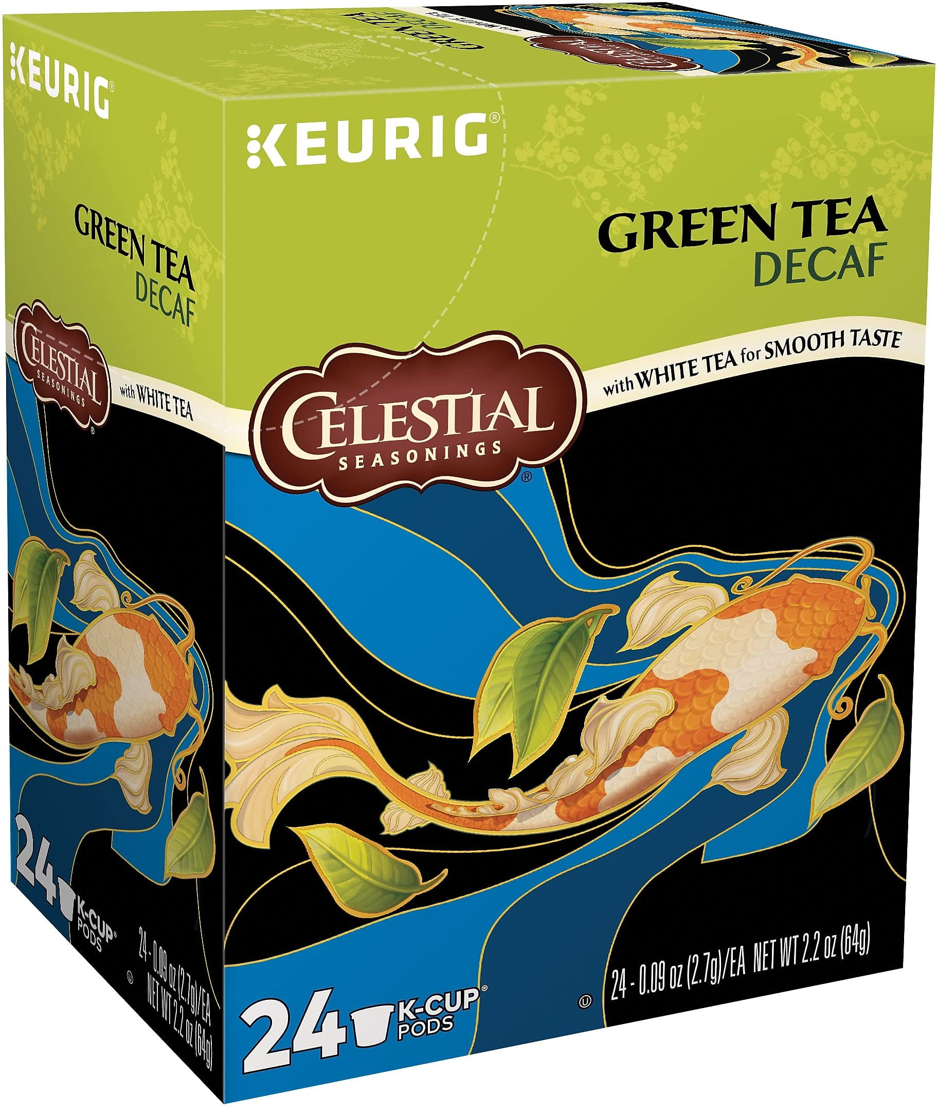 Celestial Seasonings Green Tea AIF4 Decaf, Keurig (14737)