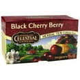thumbnail image 1 of Celestial Seasonings Herbal Tea Black Cherry Berry Caffeine Free 20 Bags Pack of 3, 1 of 3