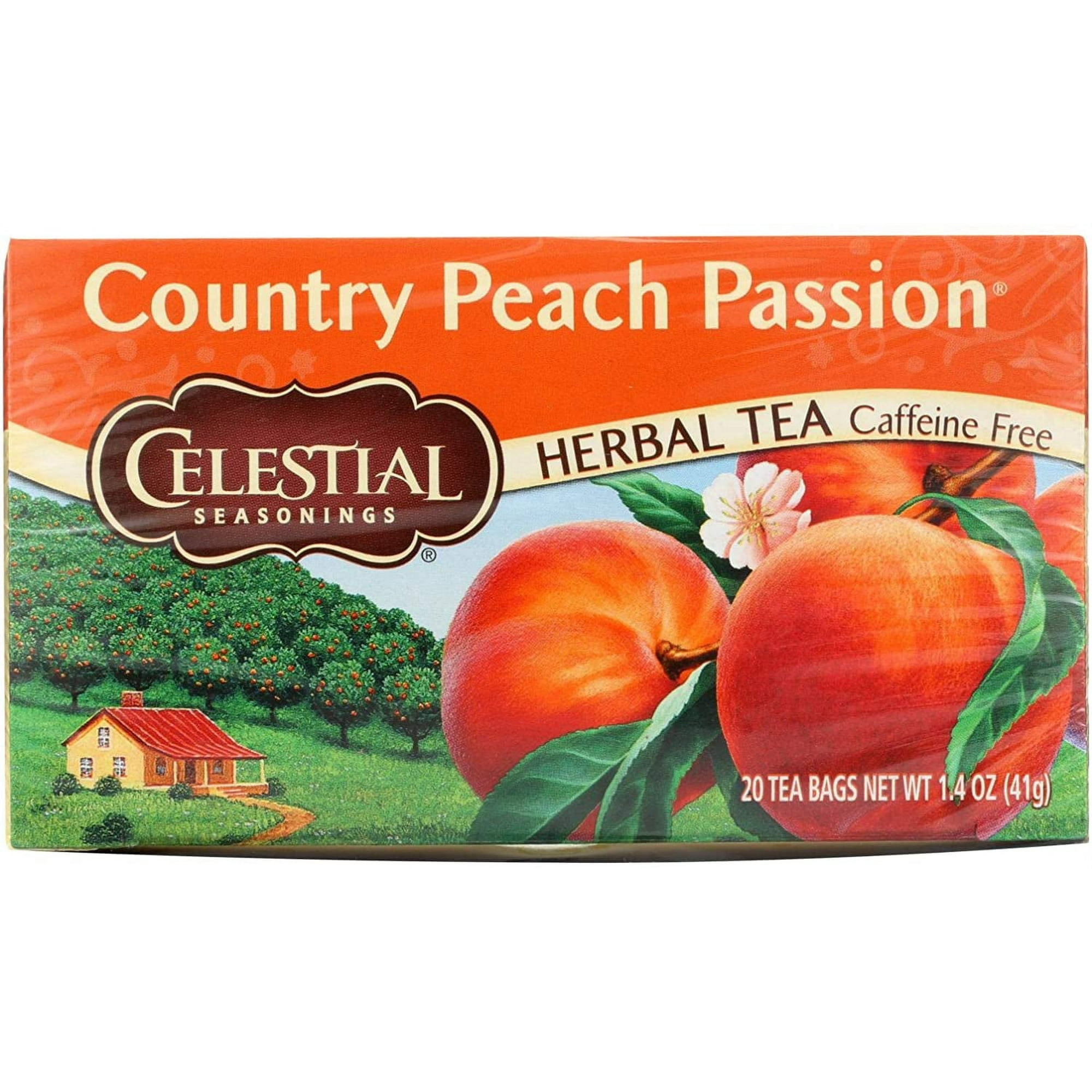 Celestial Seasonings Hot Sweet Herbal Tea, Caffeine Free Country