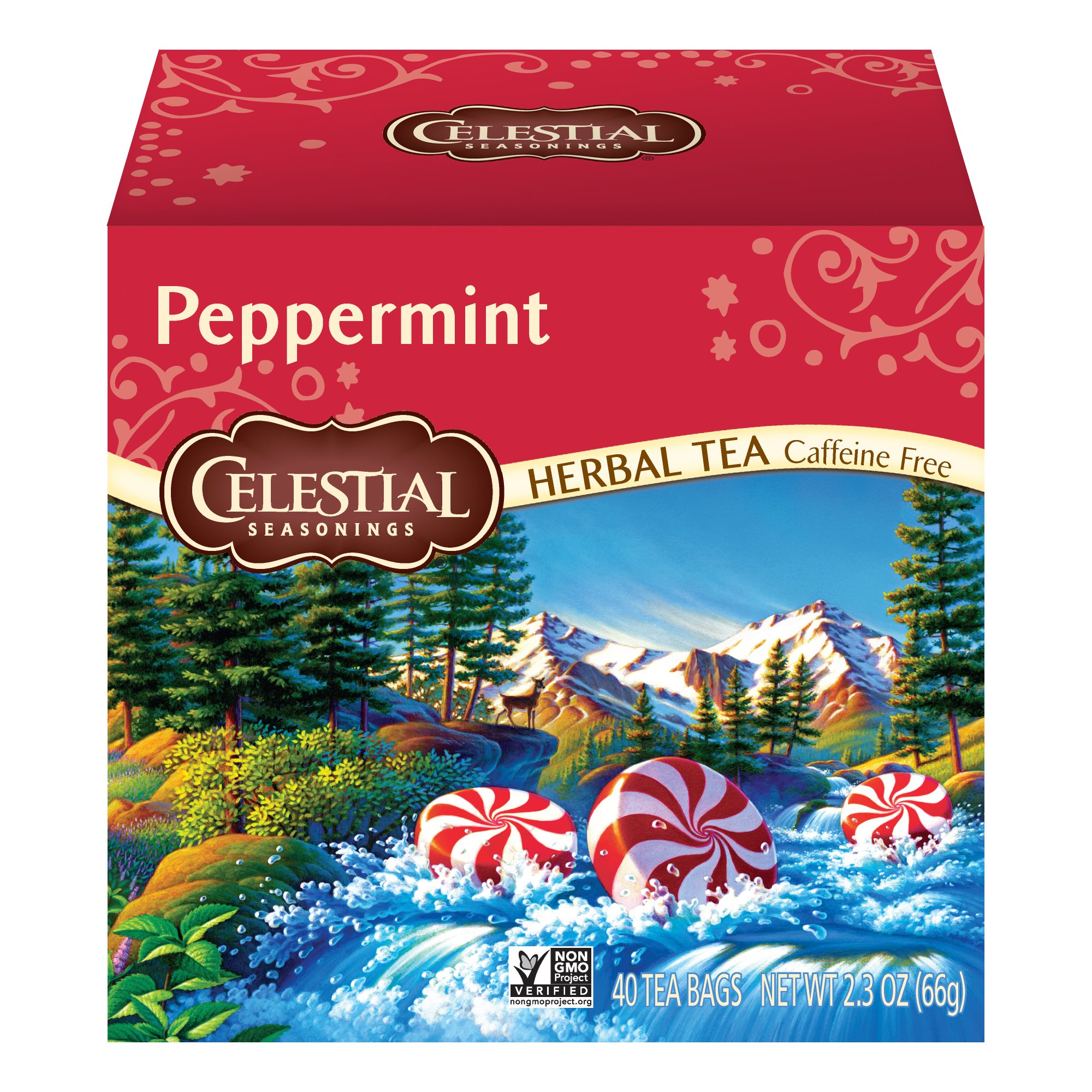 Celestial Seasonings Peppermint Herb Tea (6x40 Bag) main image 0