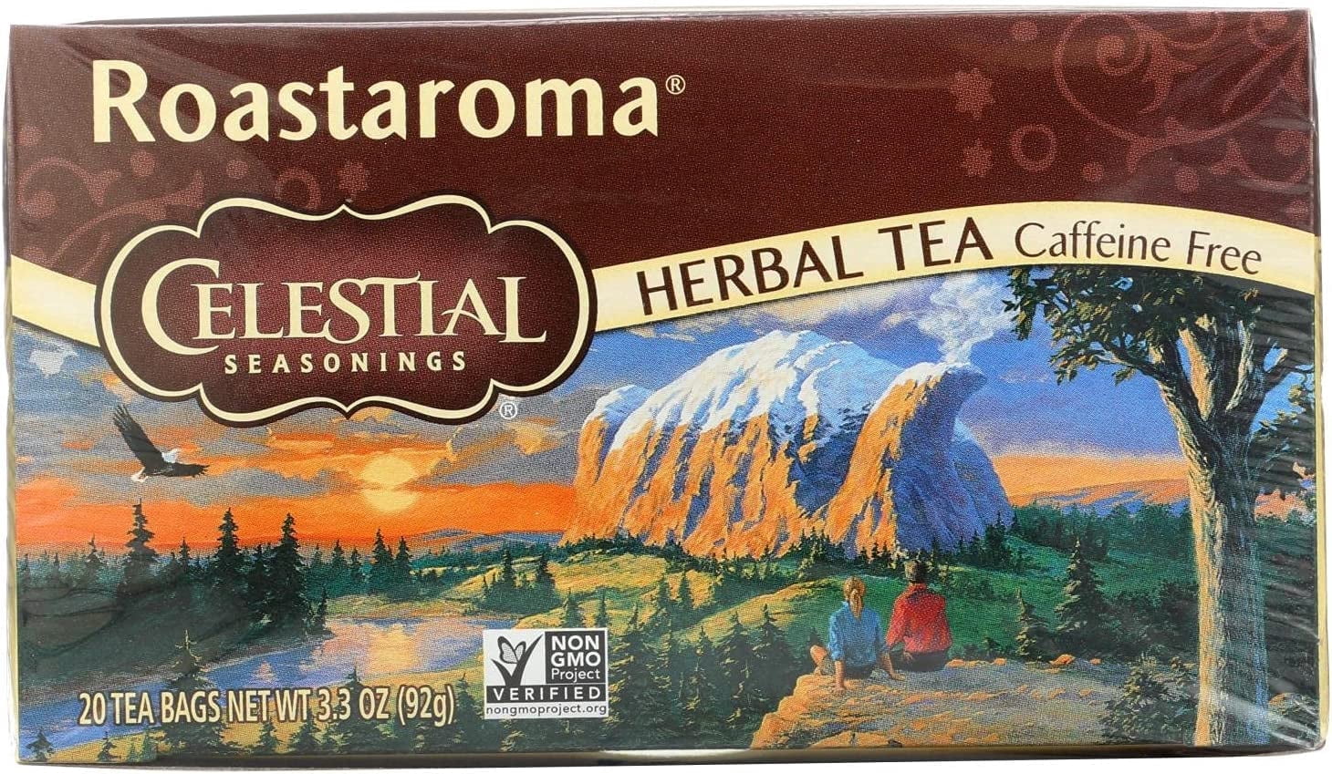 Celestial Seasonings, Herbal Tea, Roastaroma, Caffeine Free, 20 Tea