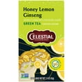 thumbnail image 1 of Celestial Seasonings Honey Lemon Ginseng Green Tea Bags (20 Count), 1 of 7