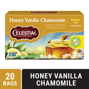 Celestial Seasonings Honey Vanilla Chamomile Caffeine-Free Herbal Tea Bags (20 Count)