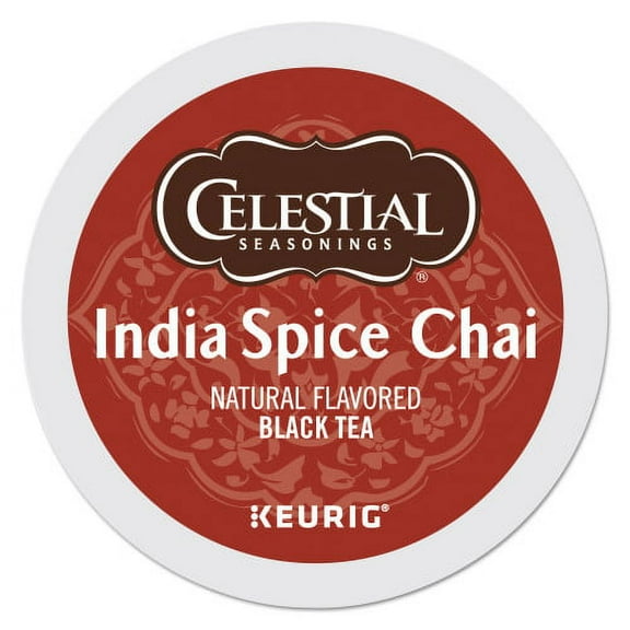 Celestial Seasonings India Spice Chai Tea K-Cups, 96/Carton, Each