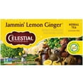 thumbnail image 1 of Celestial Seasonings Jammin' Lemon Ginger Caffeine-Free Herbal Tea Bags, 20 Count-Pack Of 2, 1 of 5