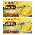 thumbnail image 1 of Celestial Seasonings Lemon Zinger Caffeine Free Natural Herb Tea, 20 ea (Pack of 2), 1 of 6