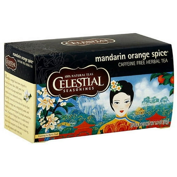 Celestial Seasonings Mandarin Orange Spice Tea, 20ct (Pack of 6)