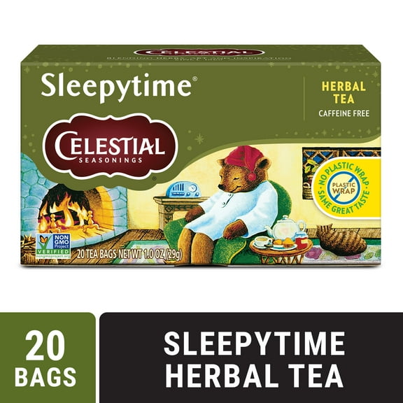 Celestial Seasonings Sleepytime Caffeine-Free Herbal Tea Bags (20 Count)