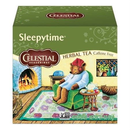 Celestial Seasonings Sleepytime Caffeine-Free Herbal Tea Bags (40 Count)