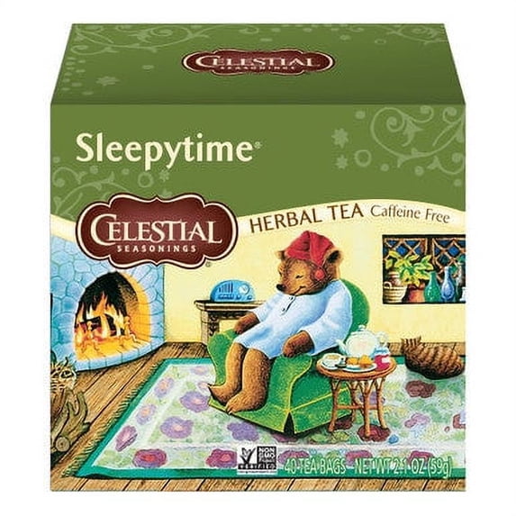 Celestial Seasonings Sleepytime Caffeine-Free Herbal Tea Bags (40 Count)