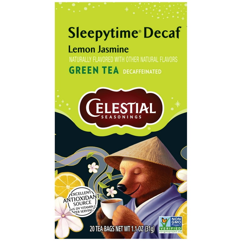 Celestial Seasonings Herbal Chamomile Sleepytime Decaf Lemon