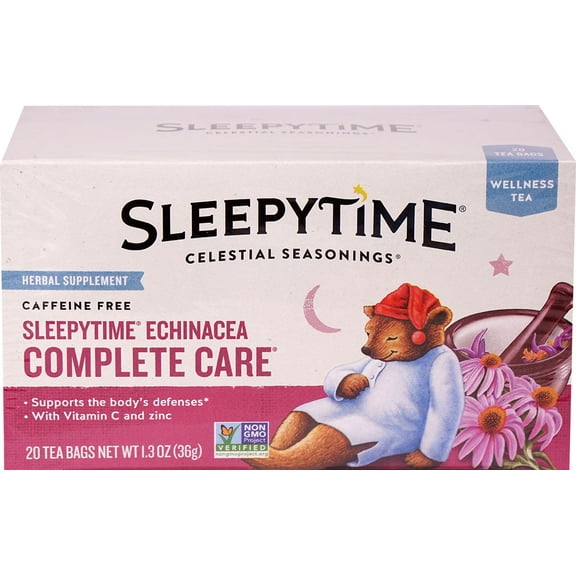 Celestial Seasonings Sleepytime Echinacea Complete Care -- 20 Tea Bags