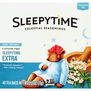 Celestial Seasonings Sleepytime Extra Wellness Herbal Tea Bags, 40 Count