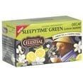 thumbnail image 1 of Celestial Seasonings Sleepytime Green Lemon Jasmine Decaf Tea Bags, 20ct (Pack of 6), 1 of 1