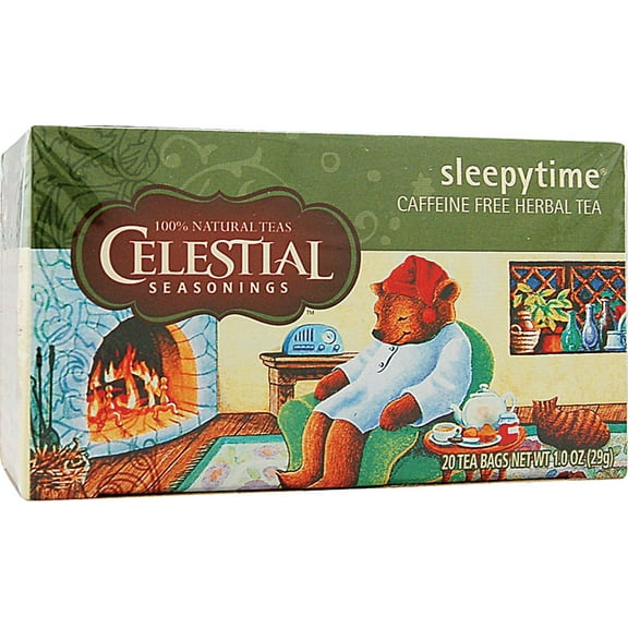 Celestial Seasonings Sleepytime Herbal Tea Caffeine Free -- 20 Tea Bags