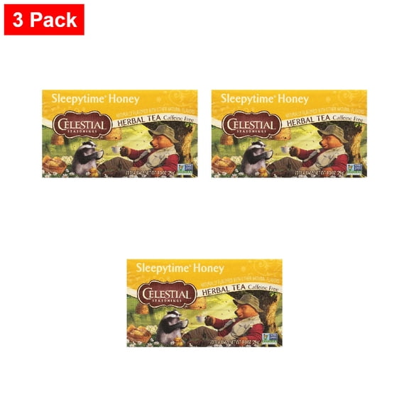 Celestial Seasonings Sleepytime Honey Herbal Tea 20 ct - 3 Pack