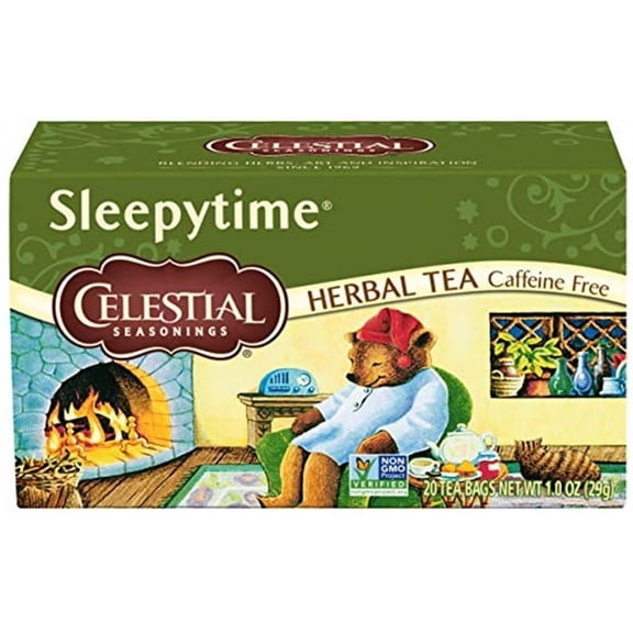 Celestial Seasonings Sleepytime Natural Herbal Tea,  20 ea (Pack of 2)