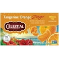Celestial Seasonings Tangerine Orange Zinger Herbal Tea, 20 Count Box