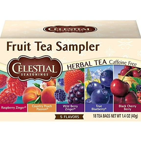 Celestial Seasonings Tea, Fruit, 18 Count (Pack Of 3)