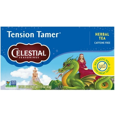 Celestial Seasonings Tension Tamer Caffeine-Free Herbal Tea Bags (20 Count)