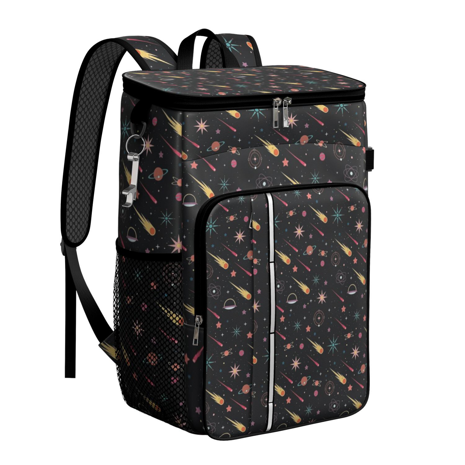 Celestial Space Backpack Cooler, Insulated Leakproof Lunch Bag with ...