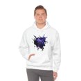 thumbnail image 1 of Celestial Space Blot Unisex Heavy Blend™ Hooded Sweatshirt, 1 of 6