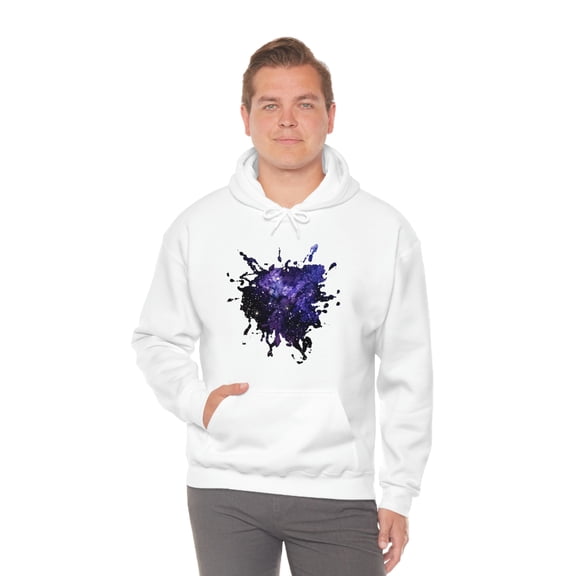 Celestial Space Blot Unisex Heavy Blendâ„¢ Hooded Sweatshirt