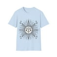 thumbnail image 1 of Celestial Sun Graphic Tee with Boho Vibes - Color Options Available, 1 of 8